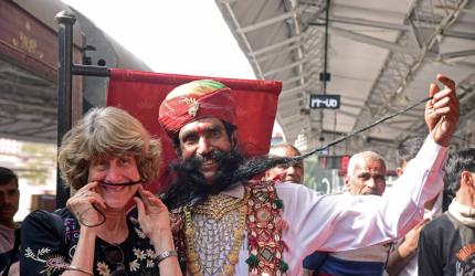 Ever Seen A Moustache This Long?