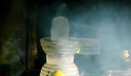 When Sun's Rays Touch A Shiva Linga...