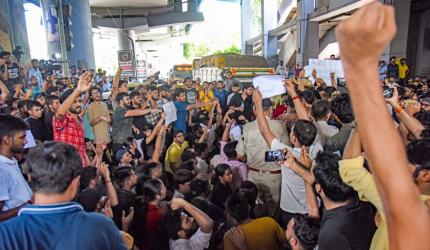 Student Protests In Kerala After Alleged Suicide