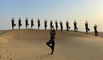 SEE: Yoga In The Desert