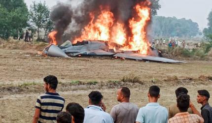 IAF's MiG-29 crashes near Agra, probe ordered