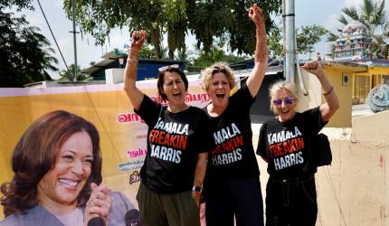 'Kamala Harris is a fighter, she will make a comeback'