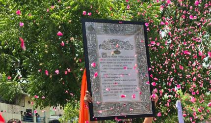 Historic: New York Senate Honours Indian Constitution