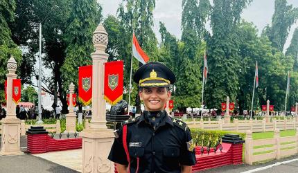 Lt Tanishka, A Third Gen Army Officer