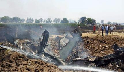 IAF's MiG-29 aircraft crashes in Rajasthan, pilot safe