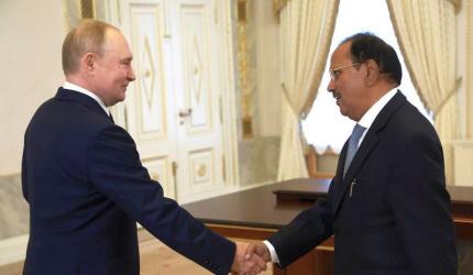 Amid calls for Indian intervention, Doval meets Putin