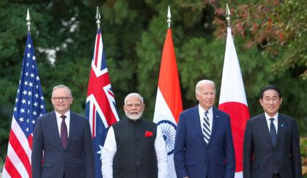 A tool used...: China blows hot and cold over Quad 