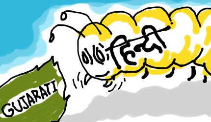 'After Marathi, Hindi Will Destroy Gujarati'