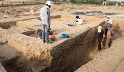 Ancient Hindu idols found during excavation in J-K's Anantnag