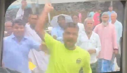 SEE: Suvendu Adhikari's convoy attacked in Cooch Behar