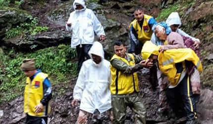 To The Rescue After The Cloudburst