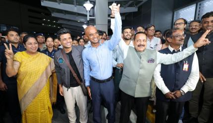 Shubhanshu Shukla, 2nd Indian in space, returns home