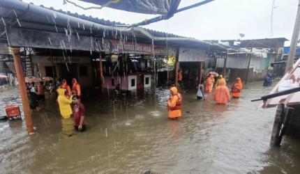 Mumbai rain fury: Mithi river swells, around 400 people evacuated