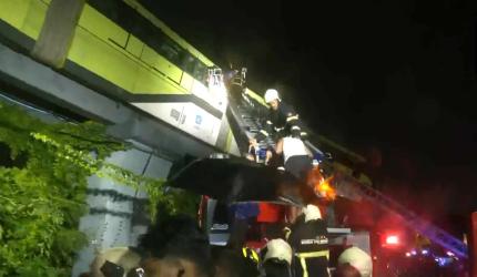 Monorail train with 200 onboard stalls in Mumbai amid rain, rescue op on