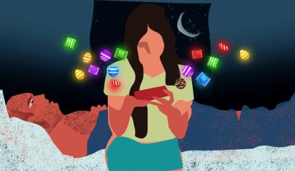 'Wife Plays Candy Crush With Random Men'