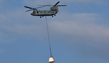 ISRO conducts first Gaganyaan parachute test