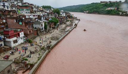 Thousands evacuated from flooded areas of Jammu