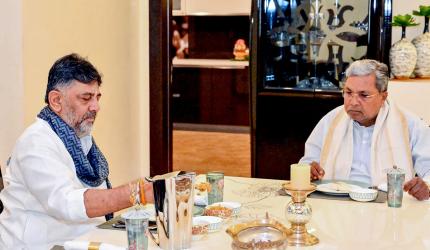 Shivakumar will become CM when...: Sidda after breakfast meet