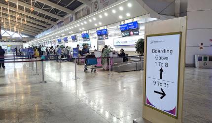 Lucky Us! Our Flight Was Delayed, But Took Off