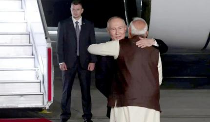 Trump, Please Note The Modi-Putin Hug!