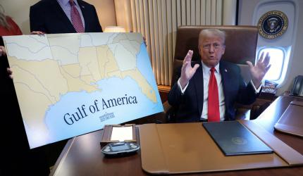 Trump Renames Gulf Of Mexico To...