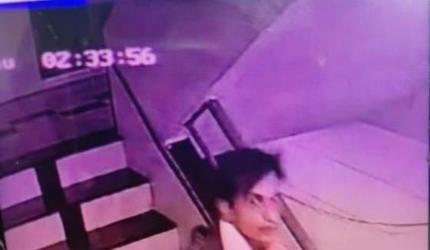 CCTV grab shows suspect in Saif's stabbing