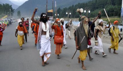 Amarnath Pilgrims Are On The Move
