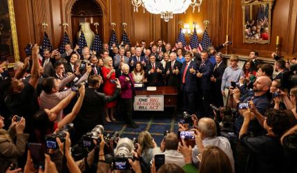 Trump's 'big, beautiful bill' clears House by 4 votes