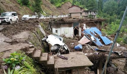 Himachal districts on alert amid heavy rainfall warning