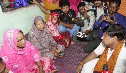 Mamata shielding Kaliganj blast accused, alleges victim's mother