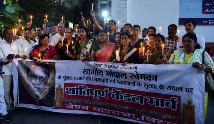 Bihar police arrest shooter, suspected plotter in Khemka murder case