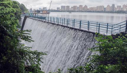 Middle Vaitarna Dam gates lifted amid rain, Mumbai reservoirs at 67.88%