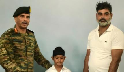 Army honours 10-yr-old boy who helped soldiers during Op Sindoor