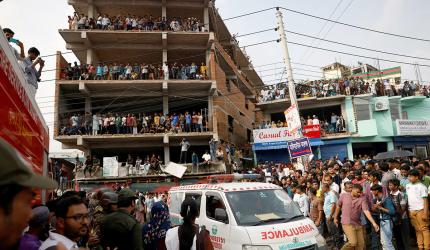 B'desh fighter jet crash: 25 children among 27 dead 