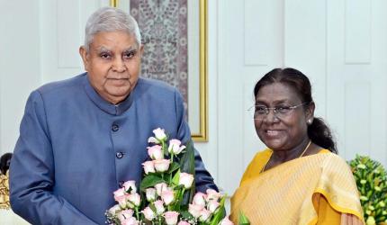 Dhankhar met Prez in 'unscheduled visit' before quitting