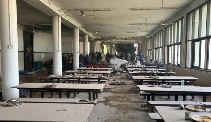 AI plane crashed into doctors' quarters near airport