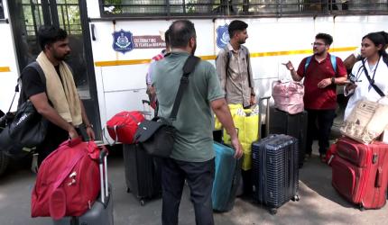BJ Medico Hostel Empties After Crash