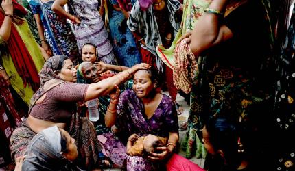 Urmilaben Mourns Her Brother Akash, 14