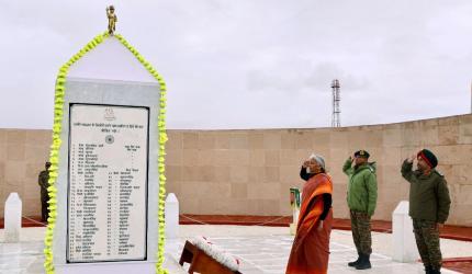 What's Nirmalaji Doing At Rezang La?