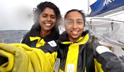 How 2 Women Spent 8 Months At Sea