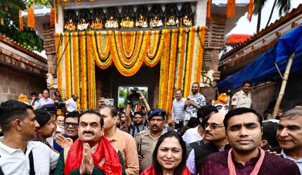 PHOTOS: Gautam Adani at Shree Jagannath Dham in Puri