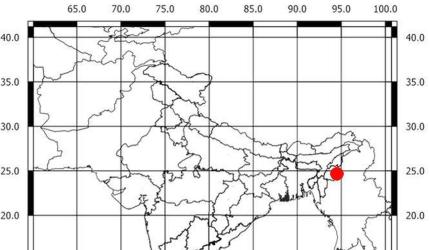 2 strong earthquakes within an hour rock Manipur 