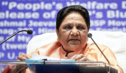 BSP chief Mayawati refers to herself as 'iron lady'