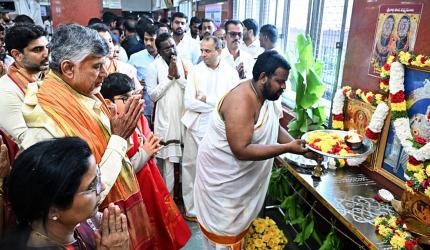 How Naidu Celebrated Grandson's Birthday