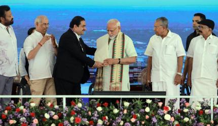 Gautambhai Felicitates Narendrabhai