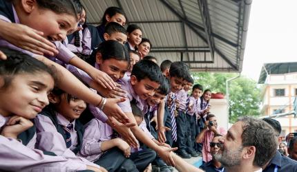Rahul sponsors education of children orphaned by Pak shelling