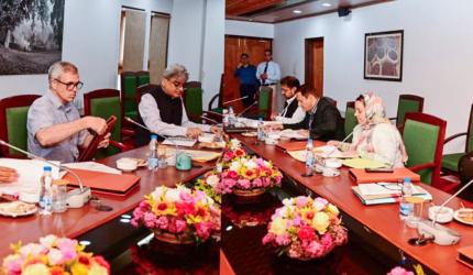 Won't be intimidated: Omar, as J-K cabinet meets in Pahalgam