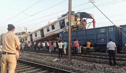 Bilaspur train crash: Railways alleges signal breach