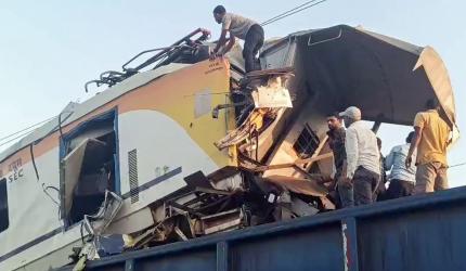 Bilaspur crash: 'Crew failed to control passenger train'