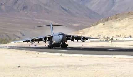 Mudh-Nyoma airbase near LAC in Ladakh operationalised